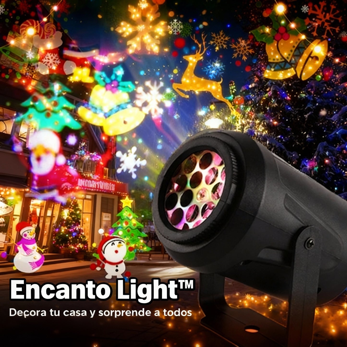 Encanto Light™ Proyector navideño ✨