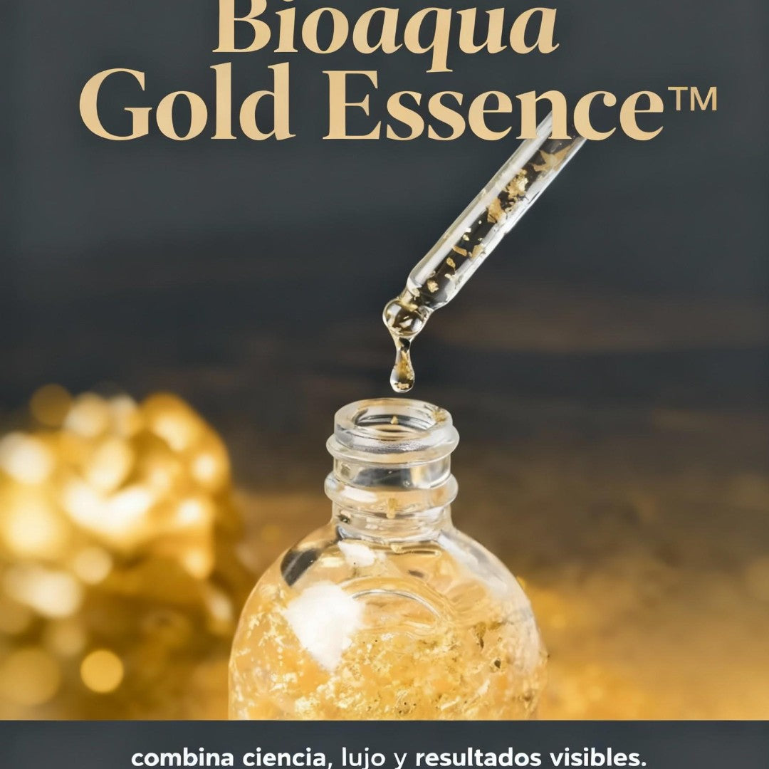 💛 2x1 SERUM ACIDO HIALURONICO 24k Bioaqua Gold Essence™