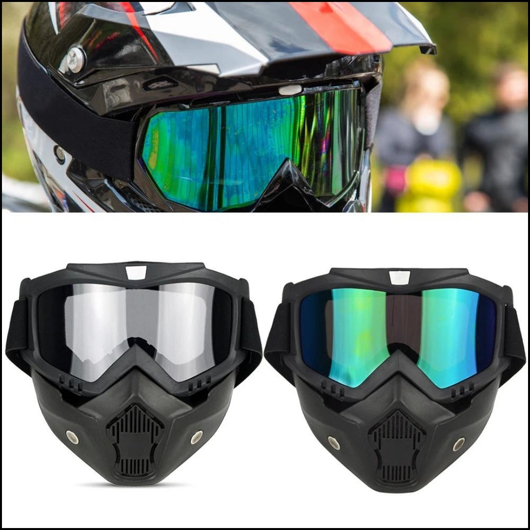 Gray helmet for bikers
