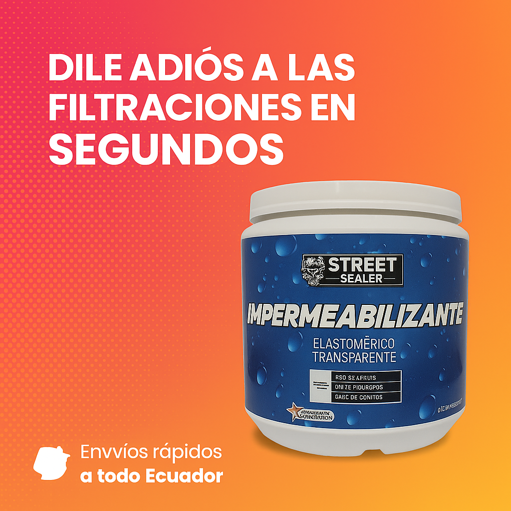 StreetShield™ Impermeabilizante Transparente Sellador