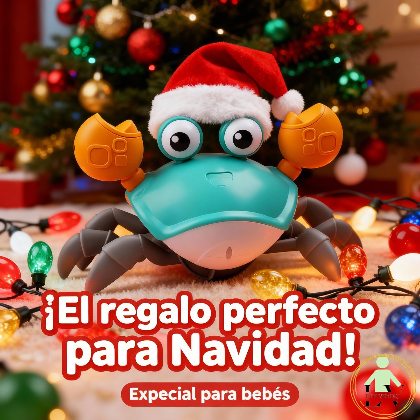 CangreBot™ Cangrejo bailarín inteligente