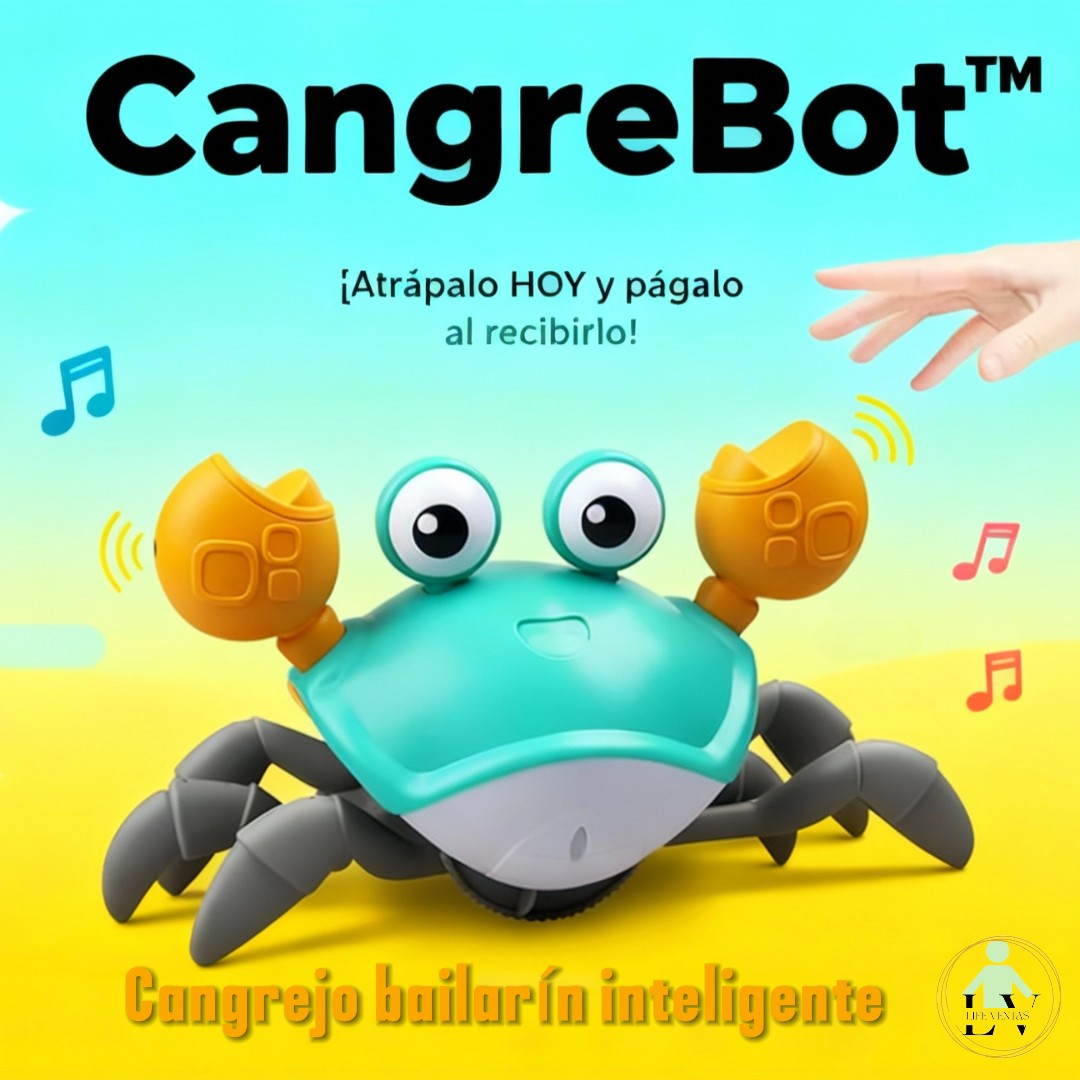 CangreBot™ Cangrejo bailarín inteligente