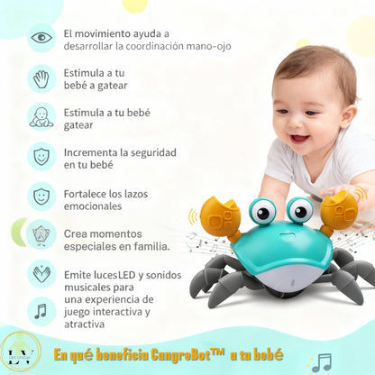 CangreBot™ Cangrejo bailarín inteligente