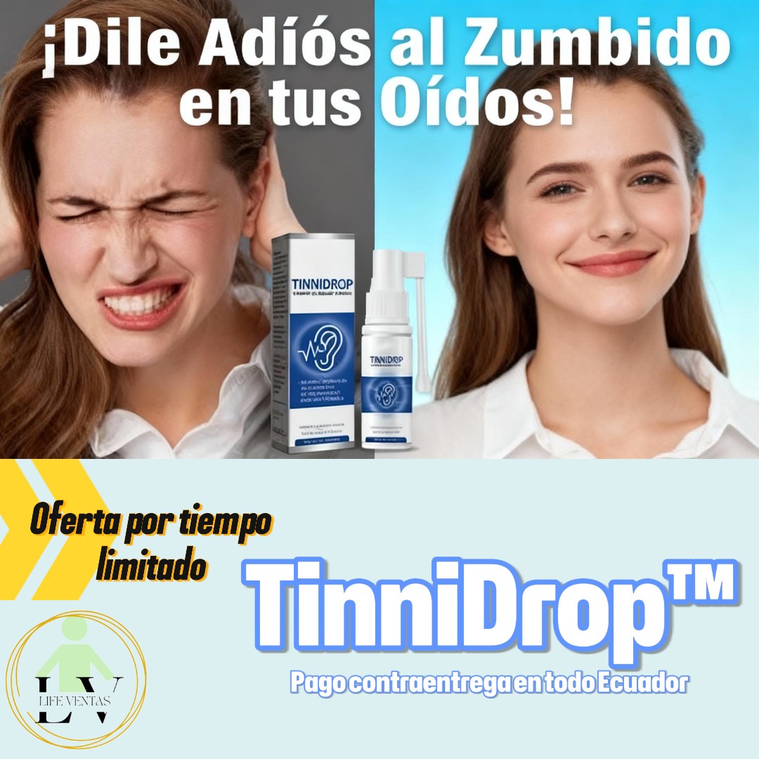 TinniDrop™ | Spray de calma auditiva