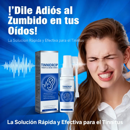 TinniDrop™ | Spray de calma auditiva