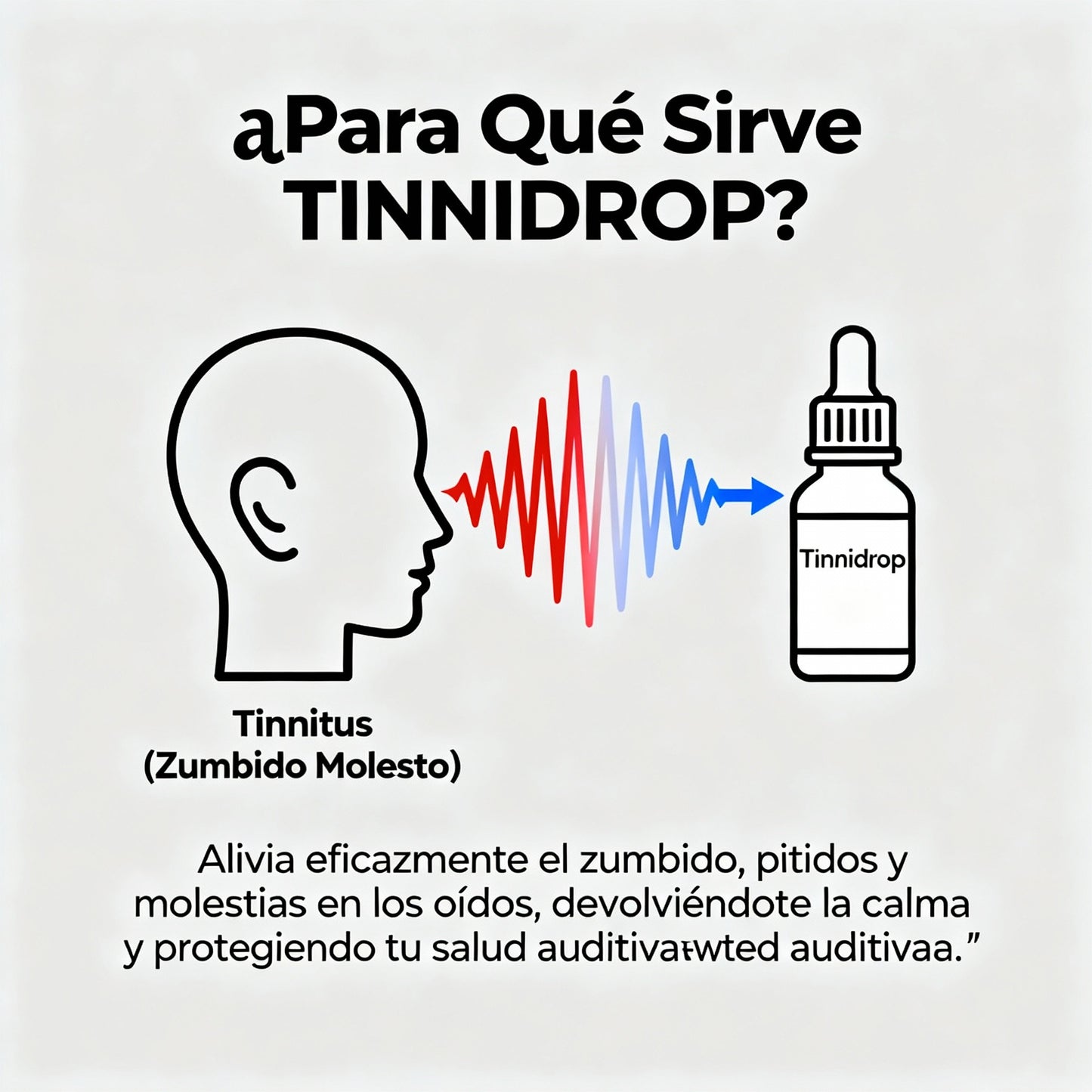 TinniDrop™ | Spray de calma auditiva