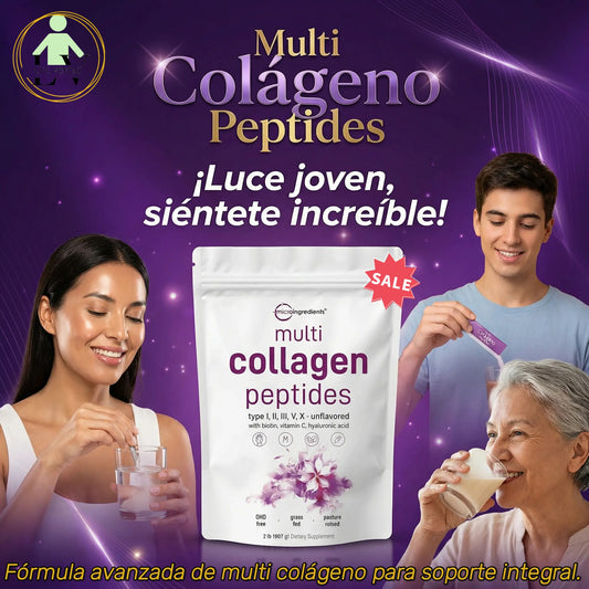 Multi Collagen Peptides™ – Rejuvenece desde el interior