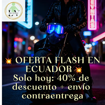 RoadGhost™ Máscara a prueba de viento gafas HD