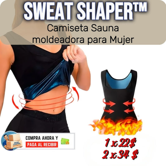 Sweat Shaper™  CHALECO SAUNA PARA MUJER