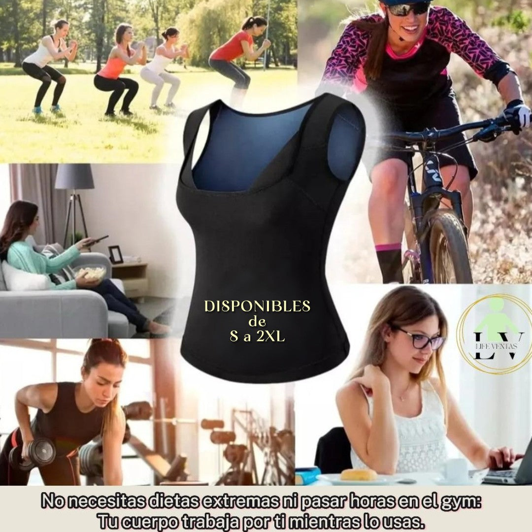 Sweat Shaper™  CHALECO SAUNA PARA MUJER