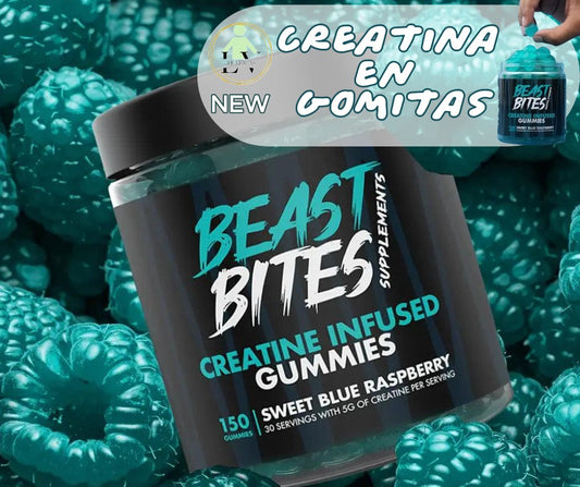 BEAST BITES- CREATINA EN GOMITAS