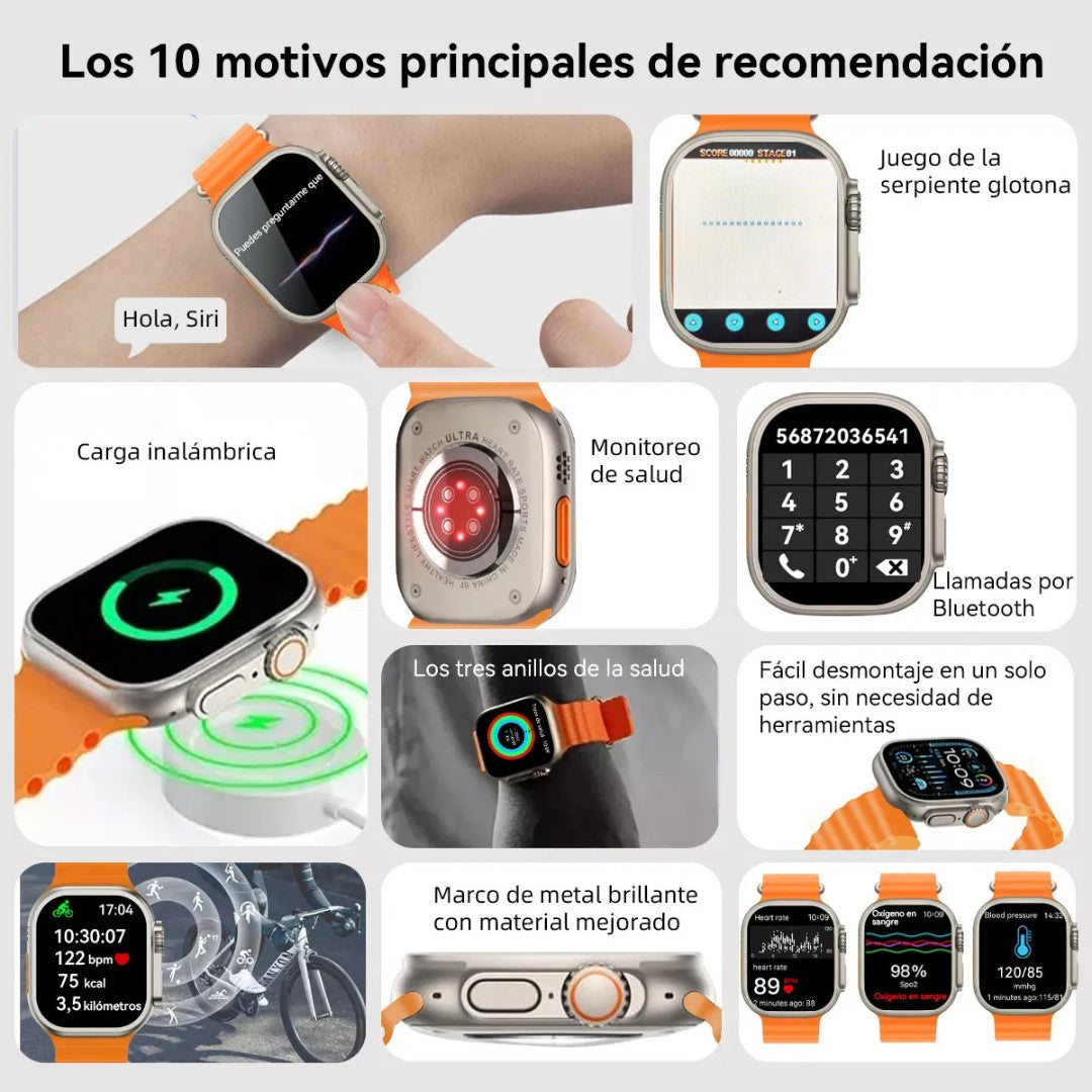 T800 UltraMax™  Smartwatch de Ultima Generación