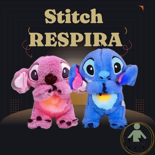Stitch Respira™ PELUCHE CALMANTE Y REDUCTOR DE ANSIEDAD
